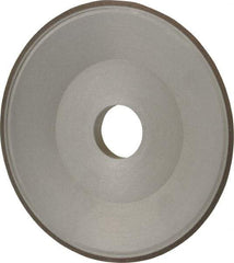 Made in USA - 6" Diam, 1-1/4" Hole Size, 3/4" Overall Thickness, 100 Grit, Type 15 Tool & Cutter Grinding Wheel - Fine Grade, Diamond - Best Tool & Supply