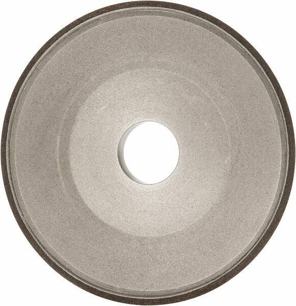 Made in USA - 6" Diam, 1-1/4" Hole Size, 3/4" Overall Thickness, 150 Grit, Type 15 Tool & Cutter Grinding Wheel - Very Fine Grade, Diamond - Best Tool & Supply