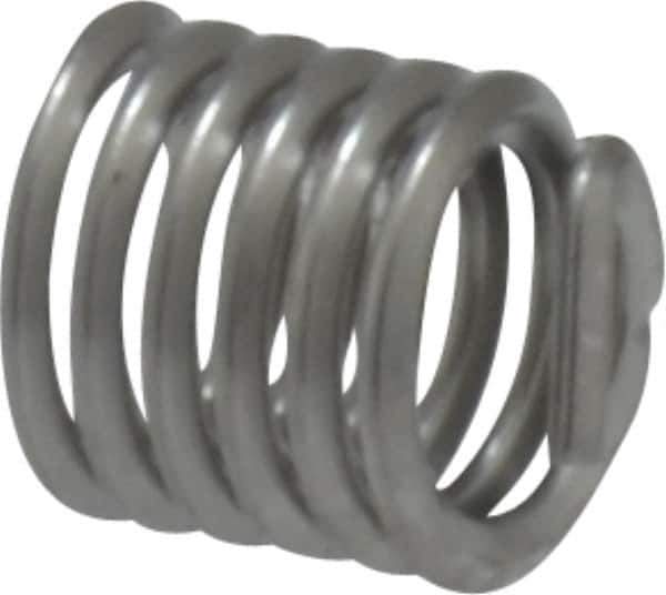 Heli-Coil - #8-32 UNC, 0.246" OAL, Free Running Helical Insert - 6 Free Coils, Tanged, 18-8 Stainless Steel, 1-1/2D Insert Length - Best Tool & Supply