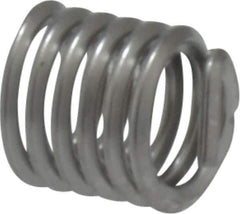 Heli-Coil - #8-32 UNC, 0.246" OAL, Free Running Helical Insert - 6 Free Coils, Tanged, 18-8 Stainless Steel, 1-1/2D Insert Length - Best Tool & Supply