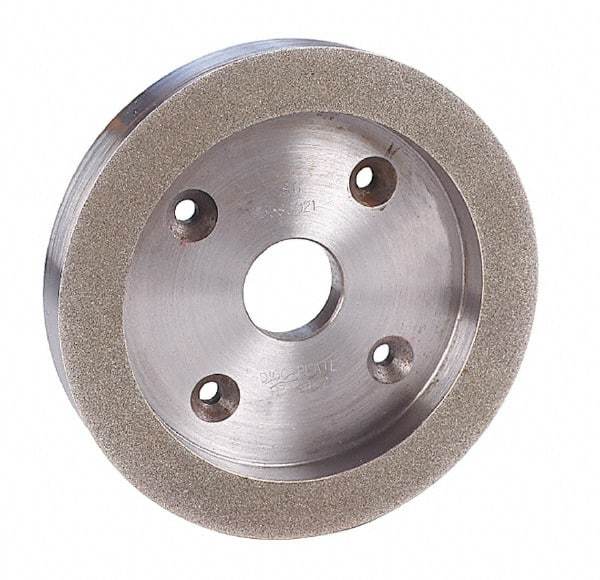 Made in USA - 6" Diam, 1-1/4" Hole Size, 1" Overall Thickness, 100 Grit, Tool & Cutter Grinding Wheel - Coarse Grade, Diamond - Best Tool & Supply