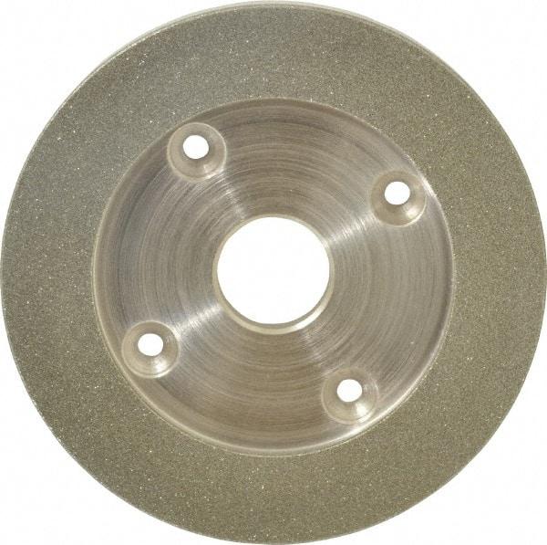 Made in USA - 6" Diam, 1-1/4" Hole Size, 3/4" Overall Thickness, 100 Grit, Tool & Cutter Grinding Wheel - Coarse Grade, Diamond - Best Tool & Supply