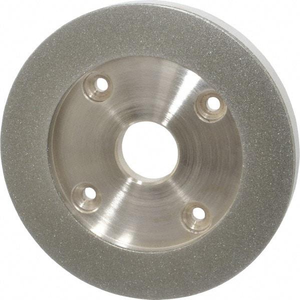 Made in USA - 6" Diam, 1-1/4" Hole Size, 3/4" Overall Thickness, 150 Grit, Tool & Cutter Grinding Wheel - Medium Grade, Diamond - Best Tool & Supply