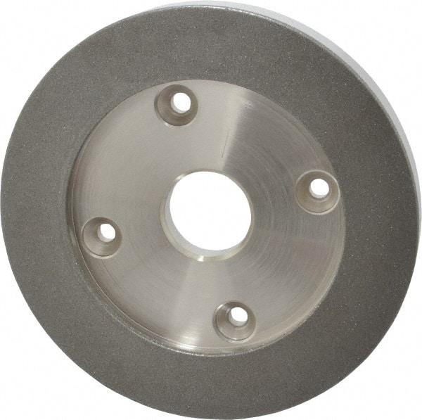 Made in USA - 6" Diam, 1-1/4" Hole Size, 3/4" Overall Thickness, 220 Grit, Tool & Cutter Grinding Wheel - Fine Grade, Diamond - Best Tool & Supply