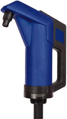 Tuthill - 3/4" Outlet, Polypropylene Hand Operated Piston Pump - 11 oz per Stroke, 22" OAL, For Diesel Exhaust Fluid - Best Tool & Supply