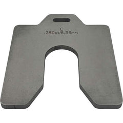 Maudlin Products - Metal Shim Stock Type: Slotted Shim Material: Stainless Steel - Best Tool & Supply