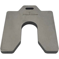 Maudlin Products - Metal Shim Stock Type: Slotted Shim Material: Stainless Steel - Best Tool & Supply