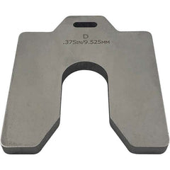 Maudlin Products - Metal Shim Stock Type: Slotted Shim Material: Stainless Steel - Best Tool & Supply