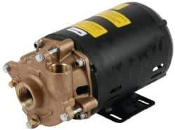 Pentair - 208-230/460 Volt, 3/4 hp, 1-1/4 Inlet, 72 GPM Bronze Utility Pump - 55 Max Head Pressure, 1 Inch Outlet - Best Tool & Supply