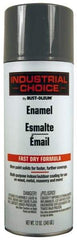 Rust-Oleum - Universal Gray, Gloss, Enamel Spray Paint - 8 to 12 Sq. Ft. per Can, 16 Ounce Container, Use on Drums, Equipment and Color Coding, Furniture, Ladders, Lockers, Motors, Stenciling, Tools - Best Tool & Supply