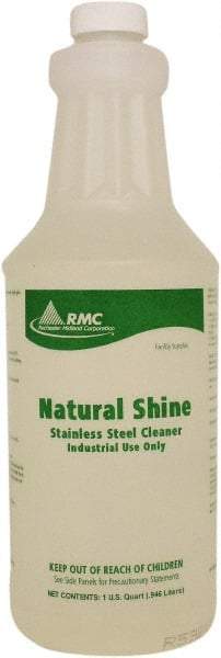 Rochester Midland Corporation - 1 Quart Liquid Metal Cleaner - Mild Scent, Bottle - Best Tool & Supply