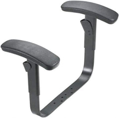 Hon - Black Adjustable Arms - For HON ComforTask Series Swivel Task Chairs - Best Tool & Supply