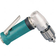 Dynabrade - 1/4" Keyed Chuck - Right Angle Handle, 15,000 RPM, 0.4 hp, 90 psi - Best Tool & Supply