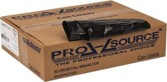 PRO-SOURCE - 1.35 mil Thick, Heavy-Duty Trash Bags - 30" Wide x 36" High, Black - Best Tool & Supply