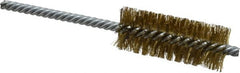 Made in USA - 15/16" Diam Helical Brass Tube Brush - Best Tool & Supply