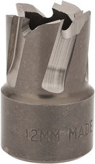 Hougen - 12mm Diam x 1/4" Deep High Speed Steel Annular Cutter - Best Tool & Supply