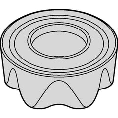 Kennametal - RCGT2006M0 Grade KC725M Carbide Milling Insert - TiN/TiCN/TiN Finish, 1/4" Thick, 20mm Inscribed Circle - Best Tool & Supply