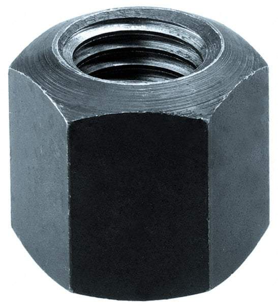 Gibraltar - M20, Steel, Black Phosphate Coated, Right Hand Spherical Fixture Nut - 30mm Wide Across Flats, 30mm High, 27mm Radius - Best Tool & Supply