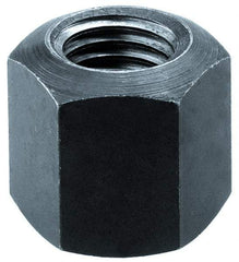 Gibraltar - M18, Steel, Black Phosphate Coated, Right Hand Spherical Fixture Nut - 27mm Wide Across Flats, 27mm High, 24.5mm Radius - Best Tool & Supply