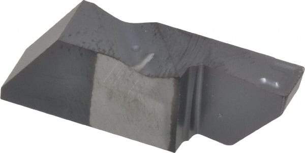 Kennametal - 4189NGD K Grade KC5025, 4.8mm Cutting Width Carbide Grooving Insert - 9.53mm Max Depth of Cut, Right Hand, 0.57mm Corner Radius, TiAlN Finish - Best Tool & Supply