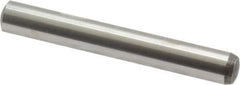 Value Collection - 6mm Diam x 45mm Pin Length Alloy Steel Standard Dowel Pin - C 58-62 Hardness, 13,300 Lb Breaking Strength, 1 Rounded End - Best Tool & Supply