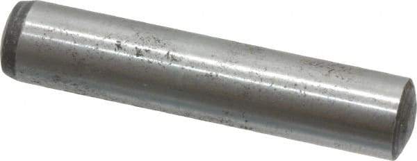 Value Collection - 8mm Diam x 40mm Pin Length Alloy Steel Standard Dowel Pin - C 58-62 Hardness, 23,700 Lb Breaking Strength, 1 Rounded End - Best Tool & Supply