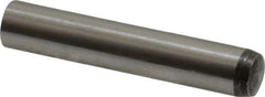 Value Collection - 8mm Diam x 45mm Pin Length Alloy Steel Standard Dowel Pin - C 58-62 Hardness, 23,700 Lb Breaking Strength, 1 Rounded End - Best Tool & Supply