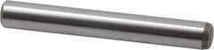 Value Collection - 8mm Diam x 60mm Pin Length Alloy Steel Standard Dowel Pin - C 58-62 Hardness, 23,700 Lb Breaking Strength, 1 Rounded End - Best Tool & Supply