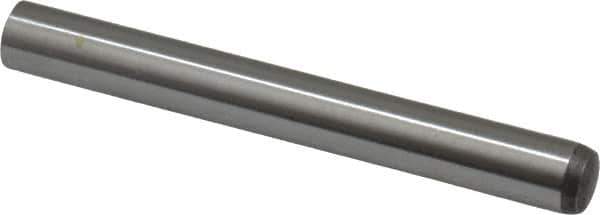 Value Collection - 8mm Diam x 70mm Pin Length Alloy Steel Standard Dowel Pin - C 58-62 Hardness, 23,700 Lb Breaking Strength, 1 Rounded End - Best Tool & Supply