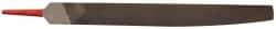 Simonds File - 10" Long, Smooth Cut, Knife American-Pattern File - Double Cut, Tang - Best Tool & Supply