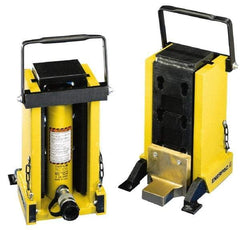 Enerpac - 20 Ton, 6.18" Stroke, 32 Cu In Oil Capacity, Portable Hydraulic Machine Lift Cylinder - 32 Cu In Oil Capacity - Best Tool & Supply