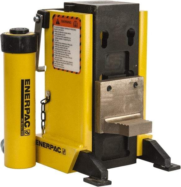 Enerpac - 8.5 Ton, 5.39" Stroke, 13.7 Cu In Oil Capacity, Portable Hydraulic Machine Lift Cylinder - 13.7 Cu In Oil Capacity - Best Tool & Supply