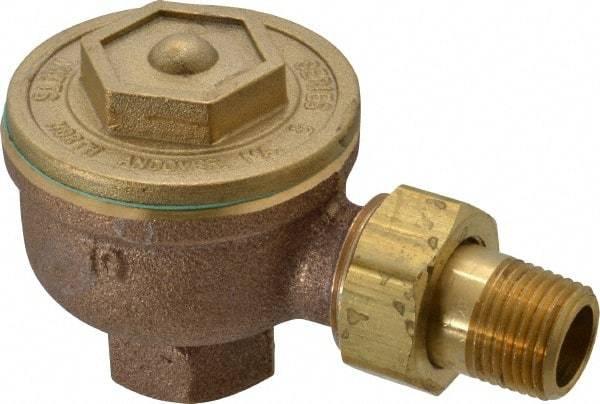 Watts - 2 Port, 1/2" Pipe, Cast Iron Thermostatic Steam Trap - 25 Max psi - Best Tool & Supply