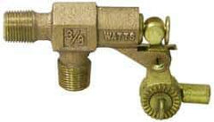 Watts - 3/8" Pipe, Bronze, Mechanical Float Valve - 125 psi, MPT x MPT End Connections - Best Tool & Supply