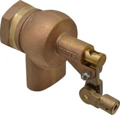 Watts - 1-1/2" Pipe, Bronze, Mechanical Float Valve - 165 psi, FPT x FPT End Connections - Best Tool & Supply