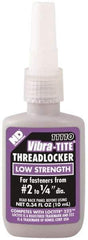 Vibra-Tite - 10 mL Bottle, Purple, Low Strength Liquid Threadlocker - Series 111, 24 hr Full Cure Time, Hand Tool Removal - Best Tool & Supply