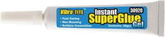 Vibra-Tite - 0.70 oz Tube Clear Instant Adhesive - Best Tool & Supply