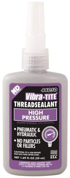 Vibra-Tite - 50 mL Bottle Purple Joint Sealant - -65 to 300°F Operating Temp, Series 440 - Best Tool & Supply