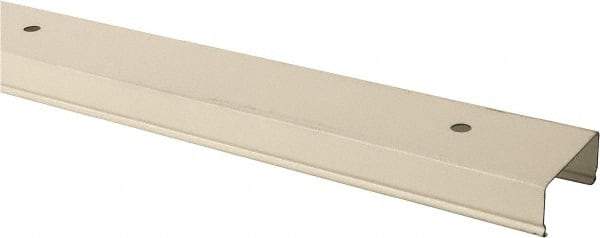 Wiremold - 1-1/2m Long x 1-29/32 Inch Wide, Steel Raceway - No Cover, 2 Channel, Ivory - Best Tool & Supply