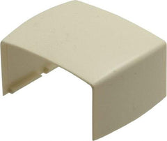 Wiremold - 1-1/8 Inch Long x 1 Inch Wide x 1/2 Inch High, Rectangular Raceway Clip - Ivory, For Use with ECLIPSE PN05 Series Raceways - Best Tool & Supply