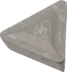 Interstate - TPMR222 Grade I55 Carbide Turning Insert - Uncoated, 60° Triangle, 1/4" Inscr Circle, 1/8" Thick, 1/32" Corner Radius - Best Tool & Supply