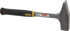 Stanley - 2 Lb Head Blacksmith's Hammer - 14" OAL, 7-5/8" Long Steel Handle, 1-5/8" Face Diam - Best Tool & Supply