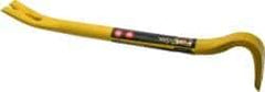 Stanley - 14" OAL Wrecking Bar - 1-1/16" Wide, Forged Steel - Best Tool & Supply