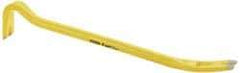 Stanley - 24" OAL Wrecking Bar - 1" Wide, Forged Steel - Best Tool & Supply