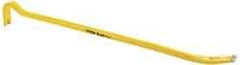 Stanley - 36" OAL Wrecking Bar - 1" Wide, Forged Steel - Best Tool & Supply