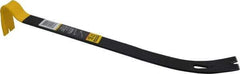 Stanley - 21" OAL Pry Bar - 1-3/4" Wide, Steel - Best Tool & Supply