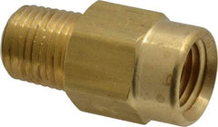 Specialty Mfr - 1/4" Brass Check Valve - Inline, FNPT x MNPT, 500 WOG - Best Tool & Supply