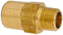 Specialty Mfr - 3/8" Brass Check Valve - Inline, FNPT x MNPT, 500 WOG - Best Tool & Supply