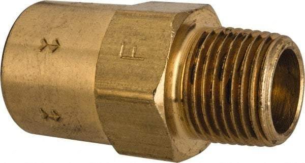 Specialty Mfr - 3/8" Brass Check Valve - Inline, FNPT x MNPT, 500 WOG - Best Tool & Supply