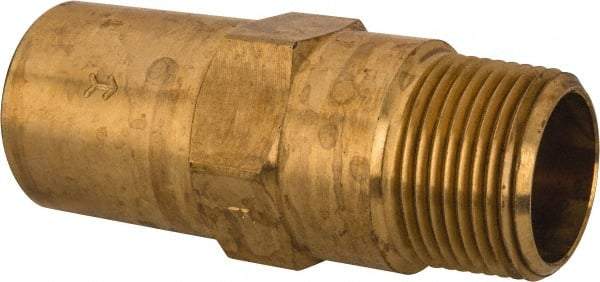 Specialty Mfr - 3/4" Brass Check Valve - Inline, FNPT x MNPT, 500 WOG - Best Tool & Supply